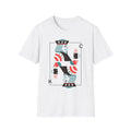 King of Coffee T-Shirt — Minimalist Playing Card Coffee Design
