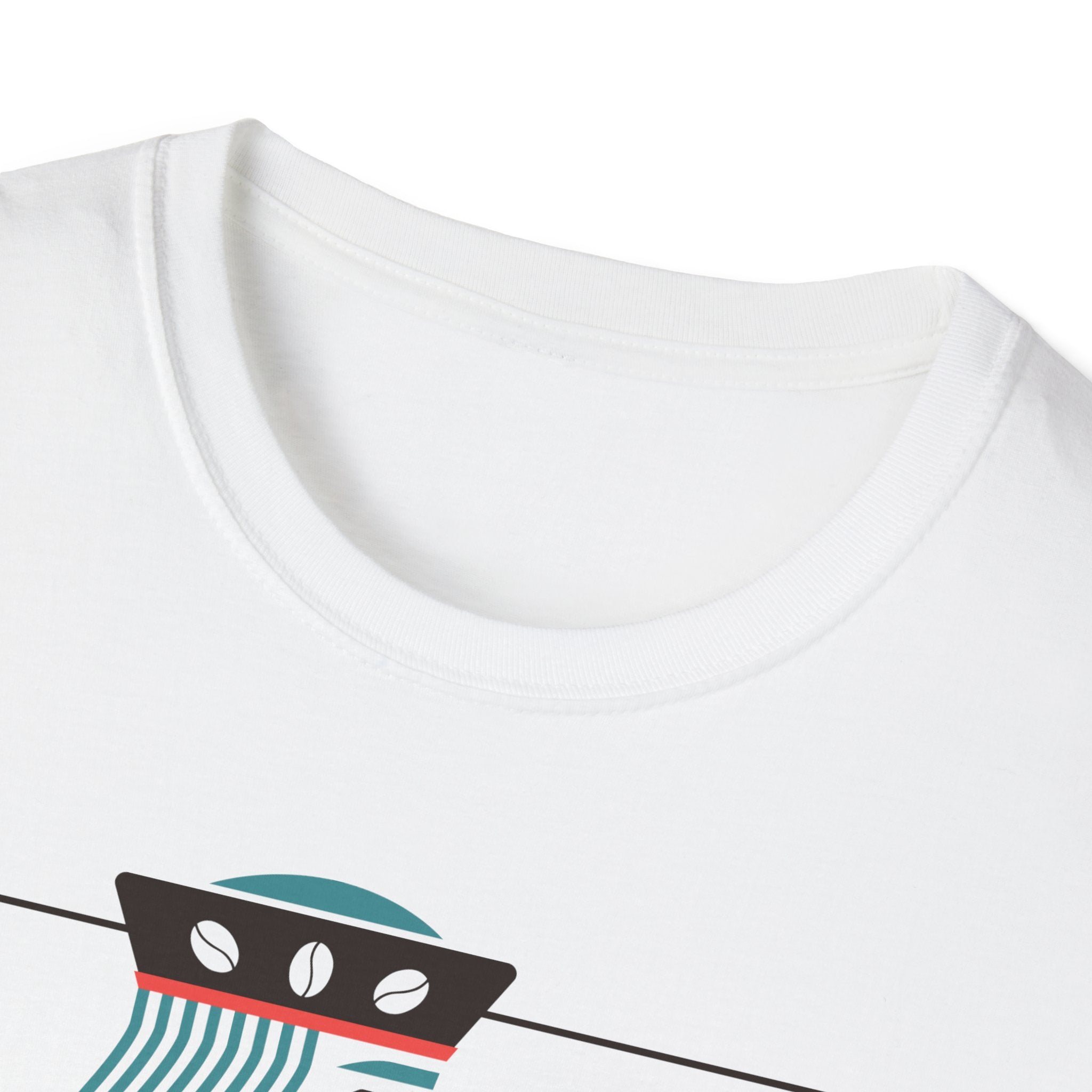 King of Coffee T-Shirt — Minimalist Playing Card Coffee Design